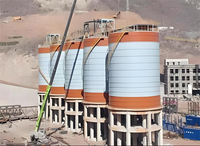 龙南高架钢板仓