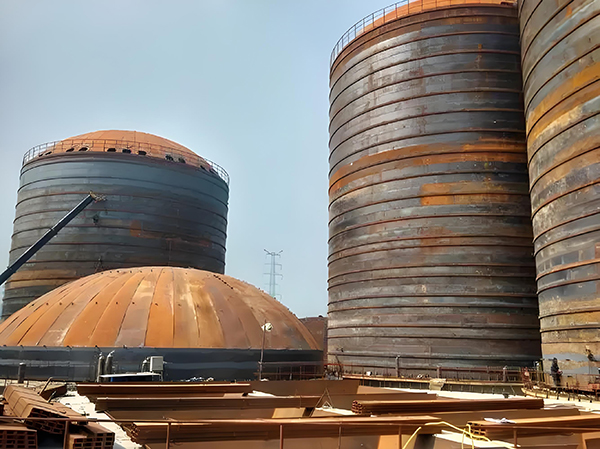 龙南焦粉钢板仓